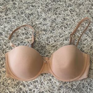 victoria secret nude colored bra.
